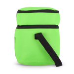 Sac isotherme à double compartiment et poche frontale 12 L couleur vert lime septième vue