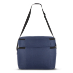 Sac isotherme à double compartiment et poche frontale 12 L couleur bleu foncé cinquième vue