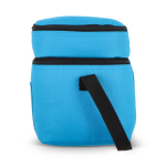 Sac isotherme à double compartiment et poche frontale 12 L couleur bleu ciel septième vue