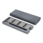 Kit d’outils de précision pour réparer les appareils électroniques couleur gris deuxième vue