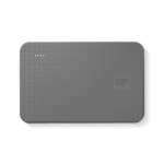 Batterie externe pour charger 3 appareils simultanément 5 000 mAh couleur noir deuxième vue