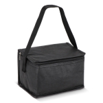 Sac isotherme avec doublure intérieure en aluminium pour 6 canettes couleur noir