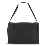 Sac isotherme avec doublure intérieure en aluminium pour 6 canettes couleur noir quatrière vue