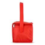 Sac isotherme avec doublure intérieure en aluminium pour 6 canettes couleur rouge cinquième vue