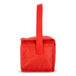 Sac isotherme avec doublure intérieure en aluminium pour 6 canettes couleur rouge sixième vue