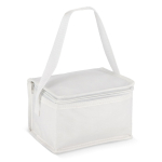 Sac isotherme avec doublure intérieure en aluminium pour 6 canettes couleur blanc