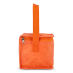 Sac isotherme avec doublure intérieure en aluminium pour 6 canettes couleur orange cinquième vue