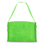 Sac isotherme avec doublure intérieure en aluminium pour 6 canettes couleur vert lime quatrière vue
