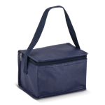 Sac isotherme avec doublure intérieure en aluminium pour 6 canettes couleur bleu foncé