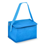 Sac isotherme avec doublure intérieure en aluminium pour 6 canettes couleur bleu ciel