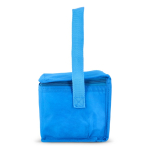 Sac isotherme avec doublure intérieure en aluminium pour 6 canettes couleur bleu ciel sixième vue