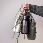 Gourde isotherme en inox recyclé avec bouchon à clic 500 ml couleur beige deuxième vue