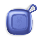 Haut-parleur portable multicolore avec anse de transport 5 W couleur bleu quatrière vue