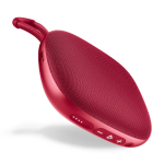 Haut-parleur portable multicolore avec anse de transport 5 W couleur rouge troisième vue