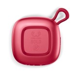 Haut-parleur portable multicolore avec anse de transport 5 W couleur rouge quatrière vue