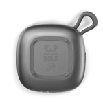 Haut-parleur portable multicolore avec anse de transport 5 W couleur gris foncé quatrière vue