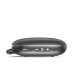 Haut-parleur portable multicolore avec anse de transport 5 W couleur gris foncé sixième vue