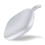 Haut-parleur portable multicolore avec anse de transport 5 W couleur gris clair deuxième vue