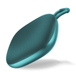 Haut-parleur portable multicolore avec anse de transport 5 W couleur vert émeraude deuxième vue