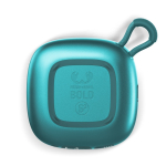 Haut-parleur portable multicolore avec anse de transport 5 W couleur vert émeraude quatrière vue