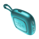 Haut-parleur portable multicolore avec anse de transport 5 W couleur vert émeraude septième vue