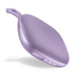 Haut-parleur portable multicolore avec anse de transport 5 W couleur lilas troisième vue