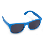 Lunettes de soleil multicolores avec verres noirs UV400 couleur bleu ciel