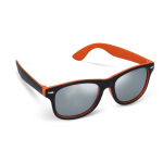 Lunettes de soleil bicolores avec verres polarisés UV400 couleur orange
