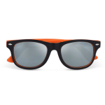 Lunettes de soleil bicolores avec verres polarisés UV400 couleur orange deuxième vue