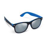 Lunettes de soleil bicolores avec verres polarisés UV400 couleur bleu ciel