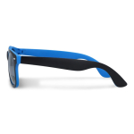 Lunettes de soleil bicolores avec verres polarisés UV400 couleur bleu ciel quatrière vue