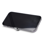 Porte-clés décapsuleur et ouvre-boîtes en aluminium léger couleur argenté quatrière vue