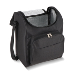 Sac isotherme avec doublure en aluminium et double compartiment 13L couleur noir deuxième vue