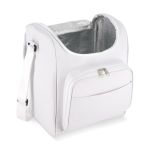 Sac isotherme avec doublure en aluminium et double compartiment 13L couleur blanc deuxième vue