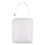 Sac isotherme avec doublure en aluminium et double compartiment 13L couleur blanc quatrière vue