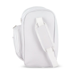 Sac isotherme avec doublure en aluminium et double compartiment 13L couleur blanc sixième vue