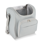 Sac isotherme avec doublure en aluminium et double compartiment 13L couleur gris deuxième vue