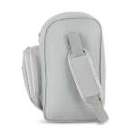 Sac isotherme avec doublure en aluminium et double compartiment 13L couleur gris sixième vue