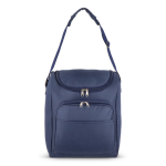 Sac isotherme avec doublure en aluminium et double compartiment 13L couleur bleu foncé troisième vue