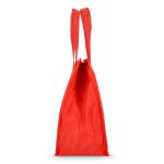 Petit sac isotherme de transport avec doublure intérieure en aluminium couleur rouge cinquième vue
