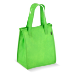Petit sac isotherme de transport avec doublure intérieure en aluminium couleur vert lime