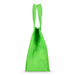 Petit sac isotherme de transport avec doublure intérieure en aluminium couleur vert lime cinquième vue
