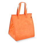 Grand sac isotherme de transport avec doublure intérieure en aluminium couleur orange