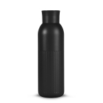 Bouteille isotherme en acier recyclé avec bouchon à pression 500ml couleur noir