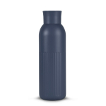 Bouteille isotherme en acier recyclé avec bouchon à pression 500ml couleur bleu foncé