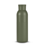 Bouteille isotherme en acier recyclé avec bouchon à pression 500ml couleur vert olive