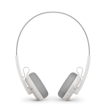 Casque audio à arceau au design rétro marque Phillips couleur blanc deuxième vue