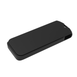 Clé USB impression intégrale en plastique rotatif fabriquée en Europe couleur noir