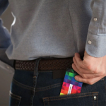 Carte USB impression intégrale ultra-fine fabriquée en Europe couleur blanc