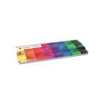 Clé USB impression intégrale au format Mini Card fabriquée en Europe couleur blanc
